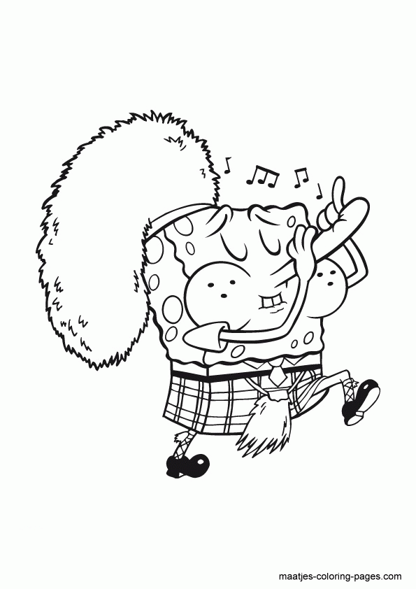 Sponge Bob kolorowanki